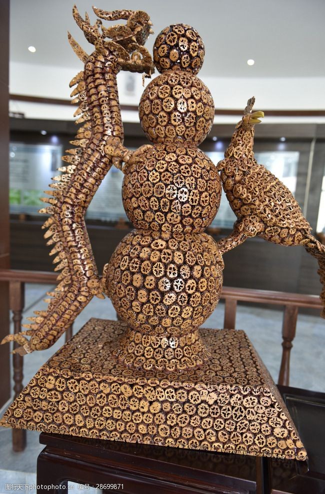 核桃工艺品图片素材