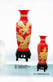 雄风万里 花瓶类树脂工艺品产品大图 广州富贵福佑文化传播有限